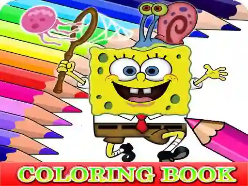 Spel Coloring Book for Spongebob aanlyn