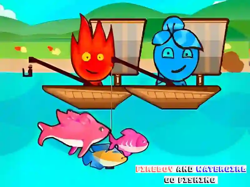 Spel FireBoy And WaterGirl Go Fishing aanlyn