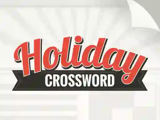 Spel Holiday Crossword aanlyn