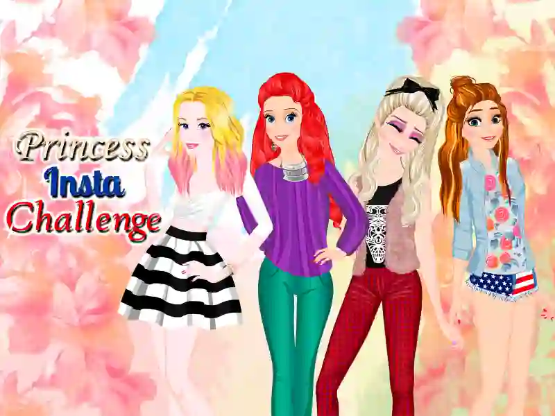 Spel Princesses: Instagram Challenge aanlyn