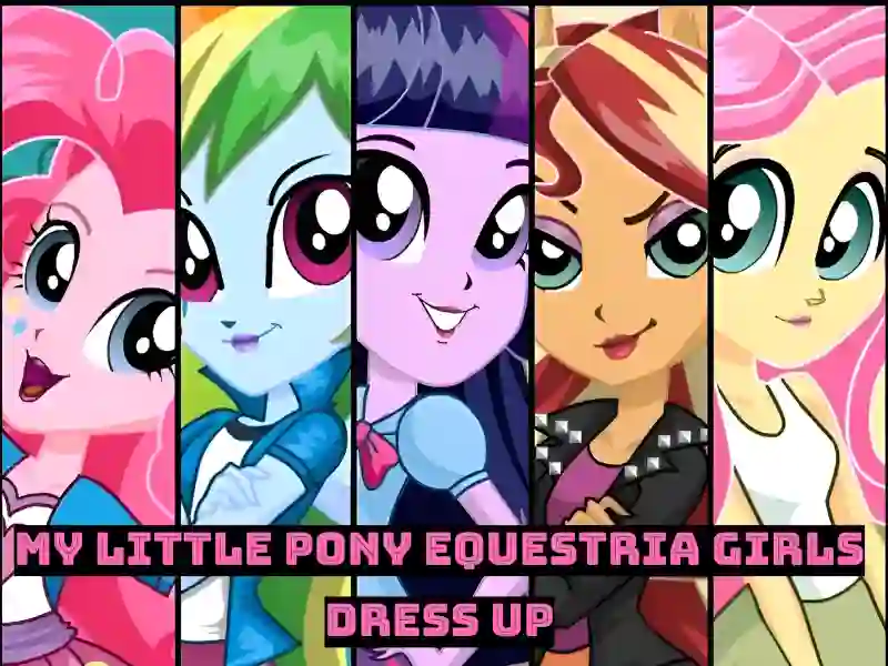 Spel My Little Pony Equestria Girls dress up aanlyn