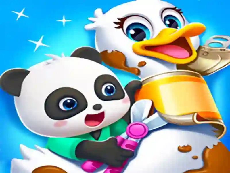 Spel Baby Panda Pet Care Center aanlyn