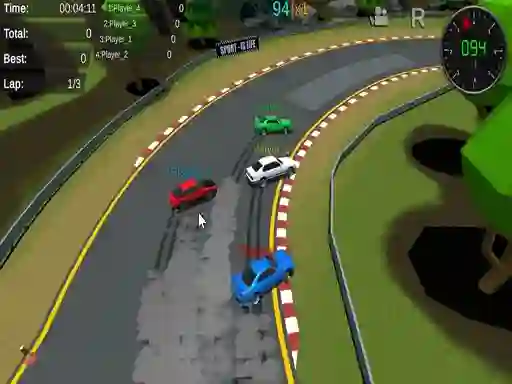 Spel Fantastic Pixel Car Racing aanlyn