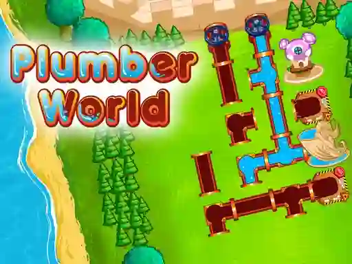 Spel Plumber World aanlyn