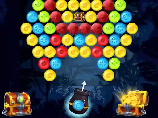 Spel Bubble Shooter Golden Chests aanlyn