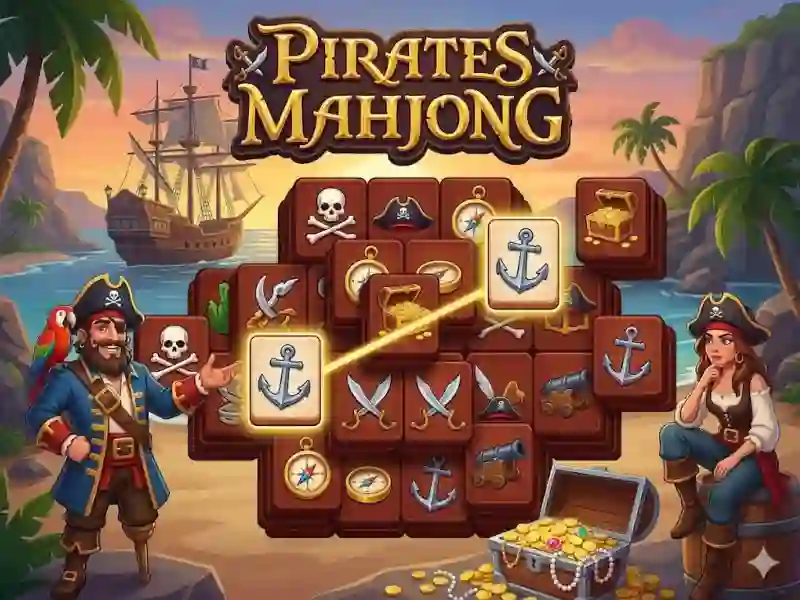 Spel Pirates Mahjong aanlyn
