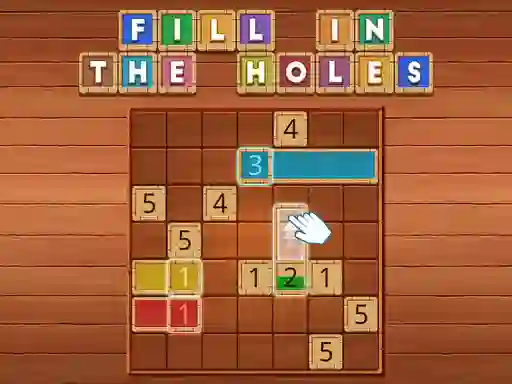 Spel Fill In the holes aanlyn