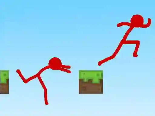 Spel Stickman Parkour aanlyn
