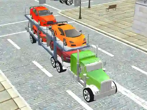 Spel Car Carrier Trailer aanlyn