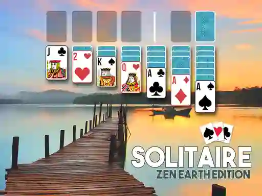 Spel Solitaire zen earth edition aanlyn