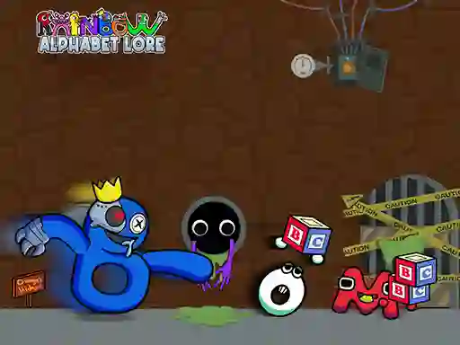 Spel Rainbow Alphabet Lore aanlyn