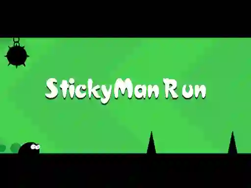 Spel StickMan Run aanlyn