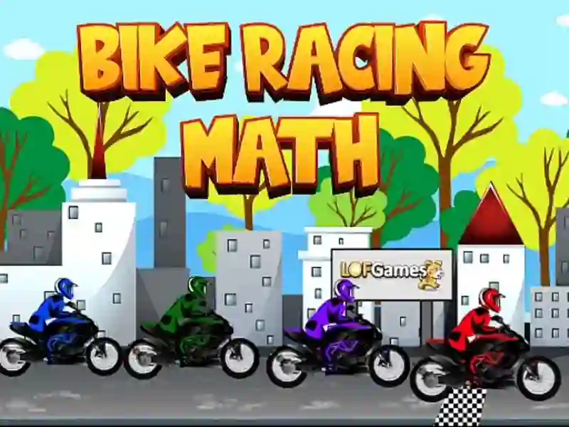 Spel Bike Racing Math aanlyn