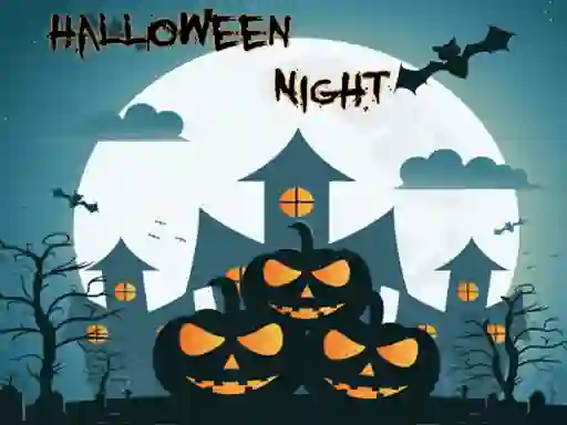Spel Halloween Night Jigsaw aanlyn