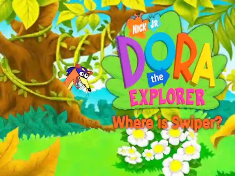 Spel Where's Swiper? aanlyn
