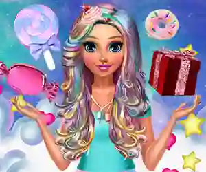 Spel Katie's Candy Look aanlyn