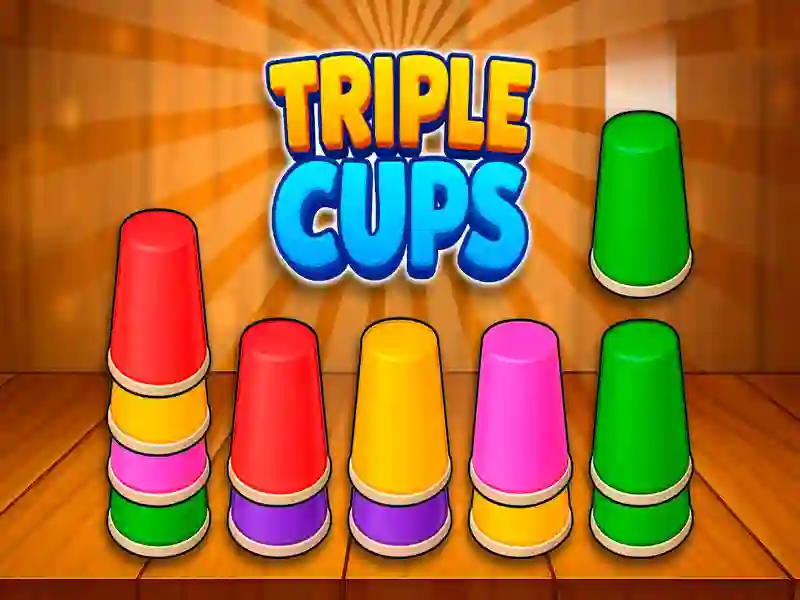 Spel Triple Cups aanlyn