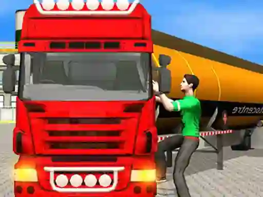 Spel Oil Tanker Transporter Truck Simulator aanlyn