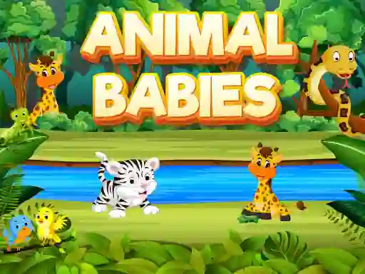 Spel Animal Babies aanlyn