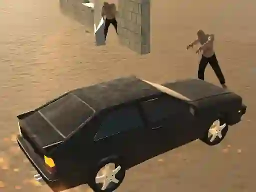 Spel Zombie Car Smash aanlyn