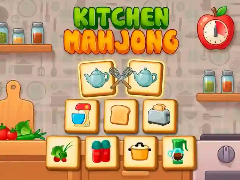 Spel Kitchen mahjong aanlyn