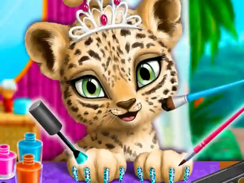 Spel Jungle Animal Hair Salon aanlyn