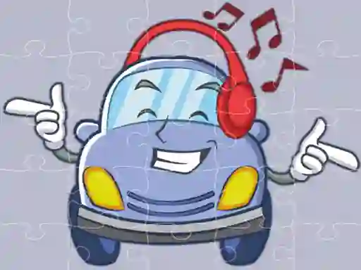 Spel Smiling Cars Jigsaw aanlyn