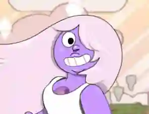 Spel Crystal Gem Amethyst Dress Up aanlyn