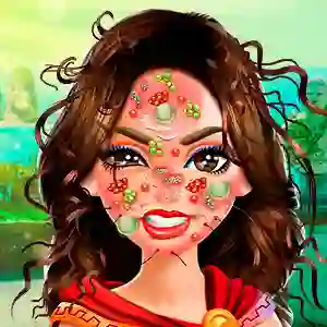 Spel Wonder Woman Face Care aanlyn