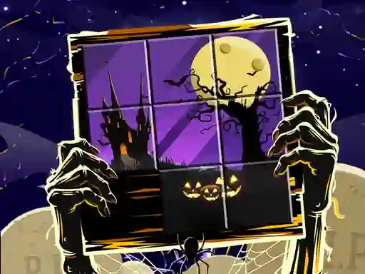Spel Puzzle Slide Terror aanlyn