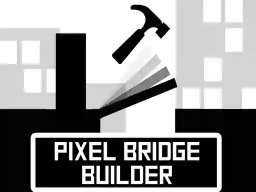 Spel Pixel bridge builder aanlyn