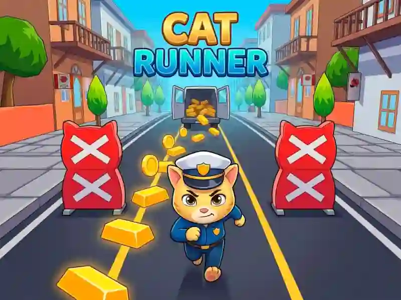 Spel Cat Runner aanlyn