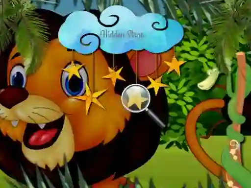 Spel Jungle Hidden Stars aanlyn