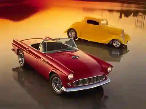 Spel Antique Cars Puzzle 2 aanlyn