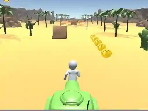 Spel 3D Desert Parkour aanlyn