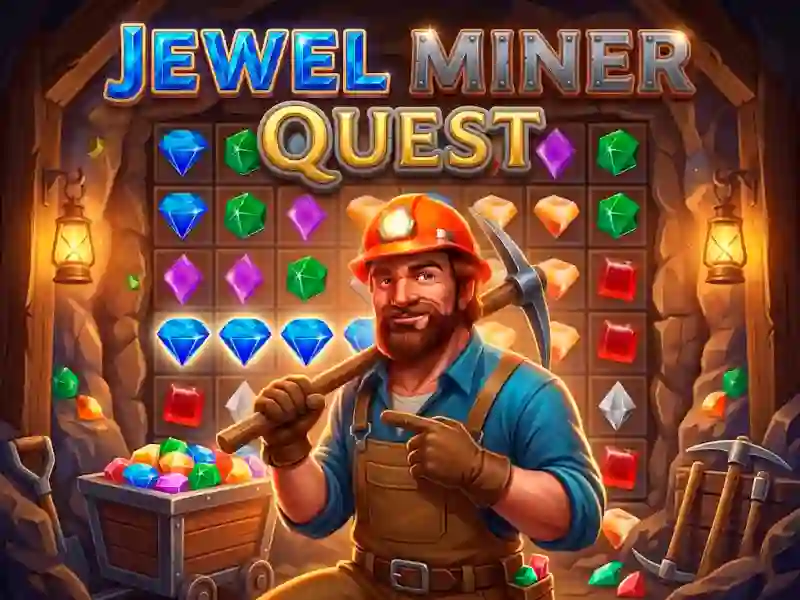Spel Jewel Miner Quest aanlyn