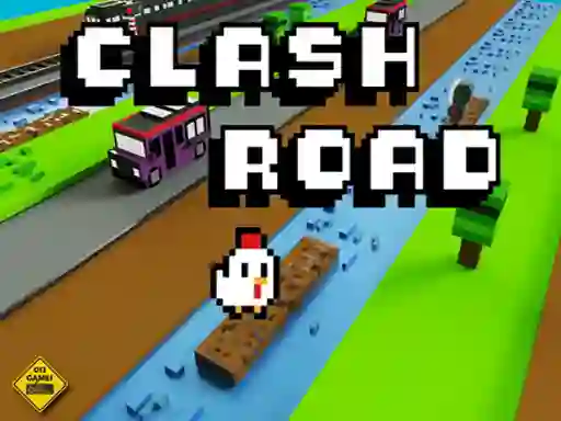 Spel Clash Road aanlyn