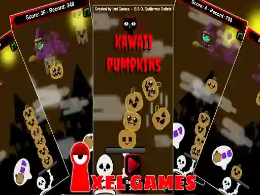 Spel Kawaii Pumpkins aanlyn