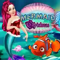 Spel Mermaid Christmas aanlyn