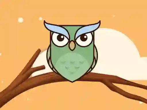 Spel Magic Owl Coloring aanlyn