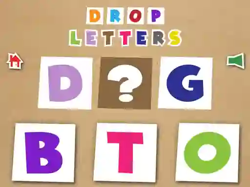 Spel Drop Letters aanlyn