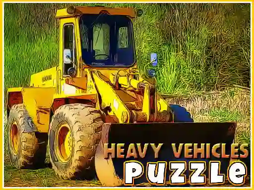Spel Heavy Vehicles Puzzle aanlyn