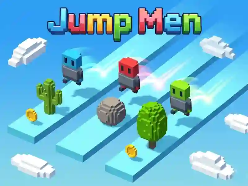 Spel Jump men aanlyn
