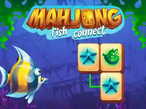 Spel Mahjong Fish Connect aanlyn