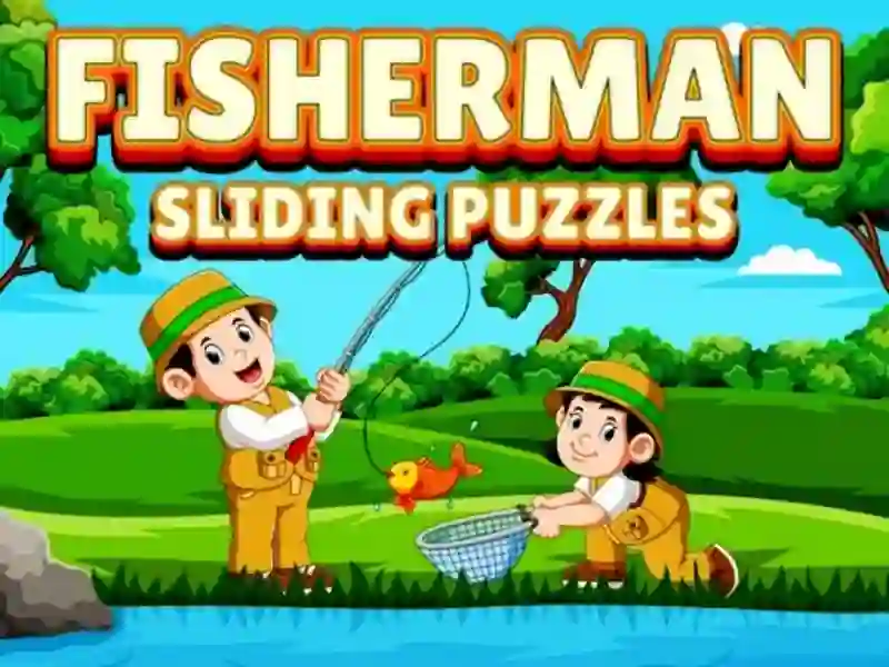Spel Fisherman Sliding Puzzle aanlyn