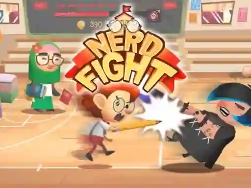 Spel Nerd Fight aanlyn