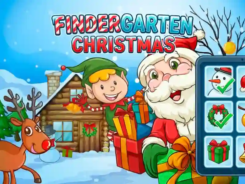Spel Findergarten Christmas aanlyn