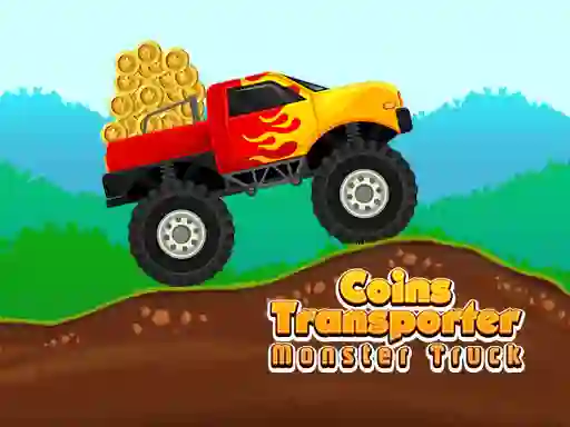 Spel Coins Transporter Monster Truck aanlyn