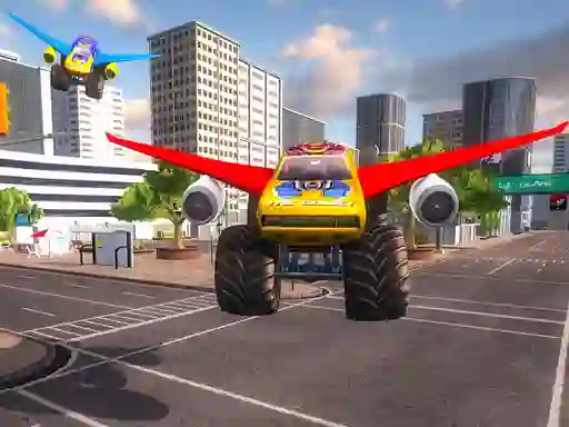 Spel Real Flying Truck Simulator 3d aanlyn