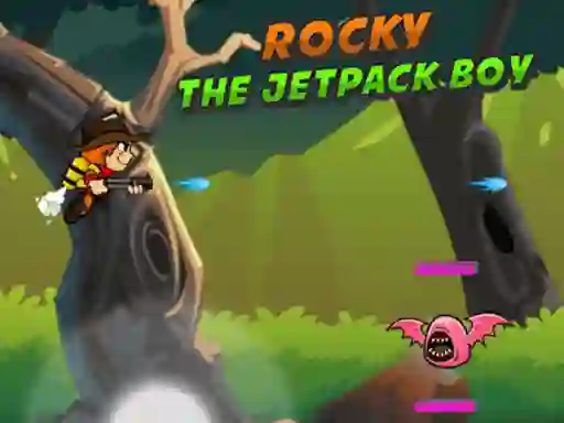 Spel Rocky The Jetpack Boy aanlyn